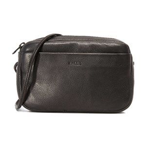 Baggu Black Mini Leather Purse